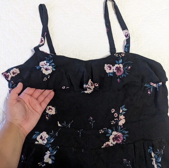 Torrid - Floral Jumpsuit - 00X - Picture 5 of 7